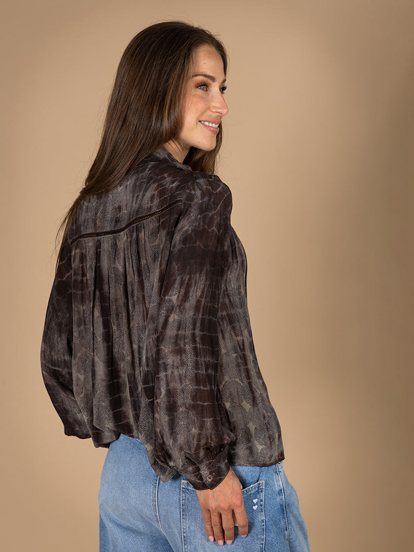 Seidenbluse «Coco» von COFUR