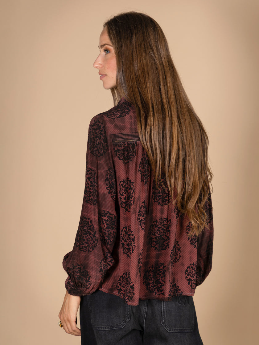 Seidenbluse «Coco» von COFUR
