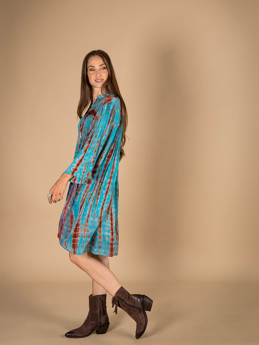 Seidenkleid «City» von COFUR