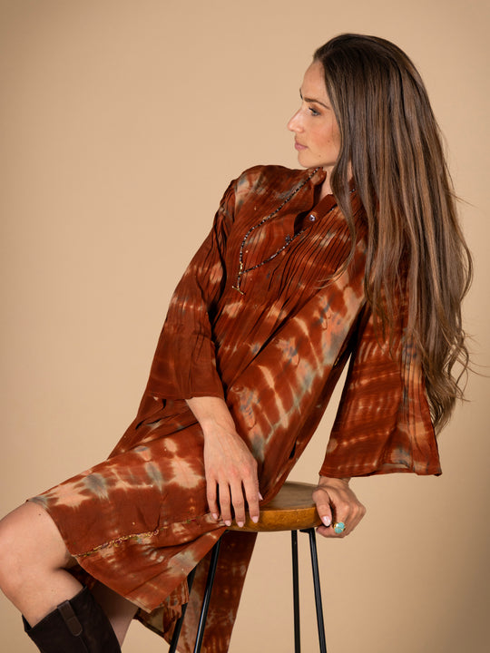 Seidenkleid «City» von COFUR