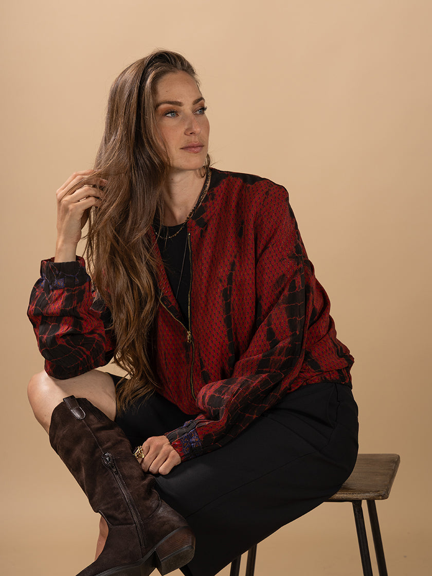 Seidenjacke «Bombe» von COFUR