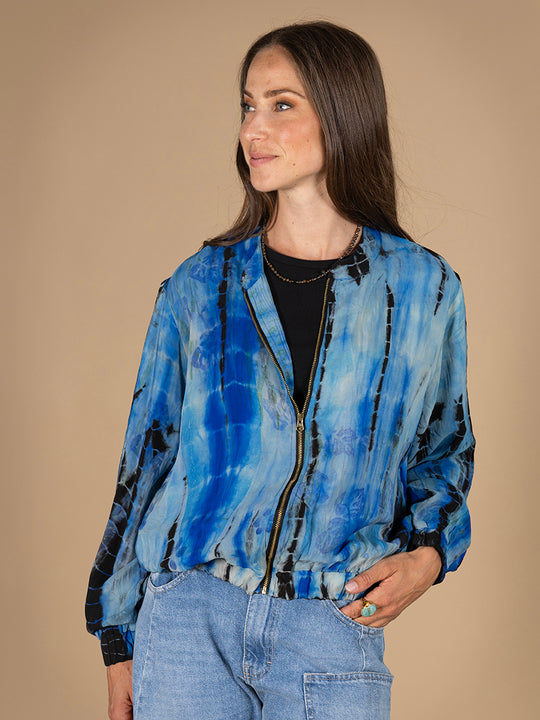 Seidenjacke «Bombe» von COFUR