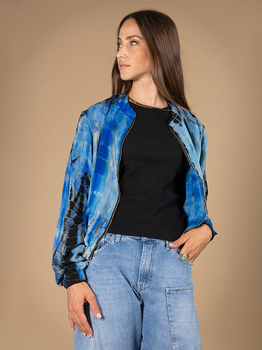 Seidenjacke «Bombe» von COFUR