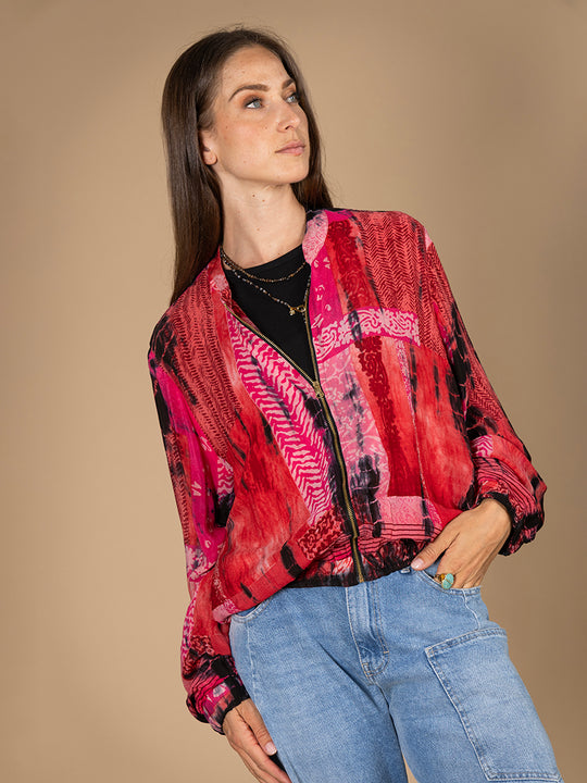 Seidenjacke «Bombe» von COFUR