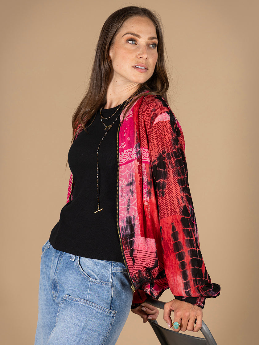 Seidenjacke «Bombe» von COFUR