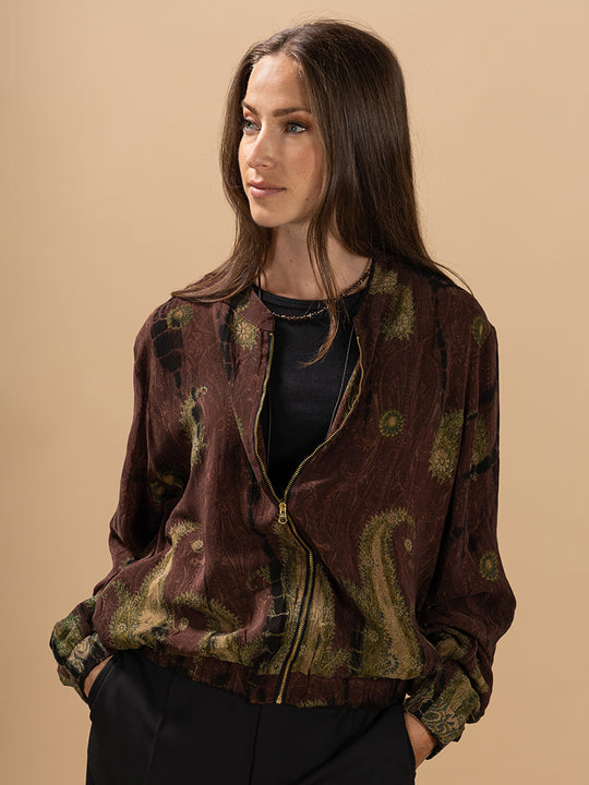 Seidenjacke «Bombe» von COFUR