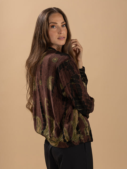Seidenjacke «Bombe» von COFUR
