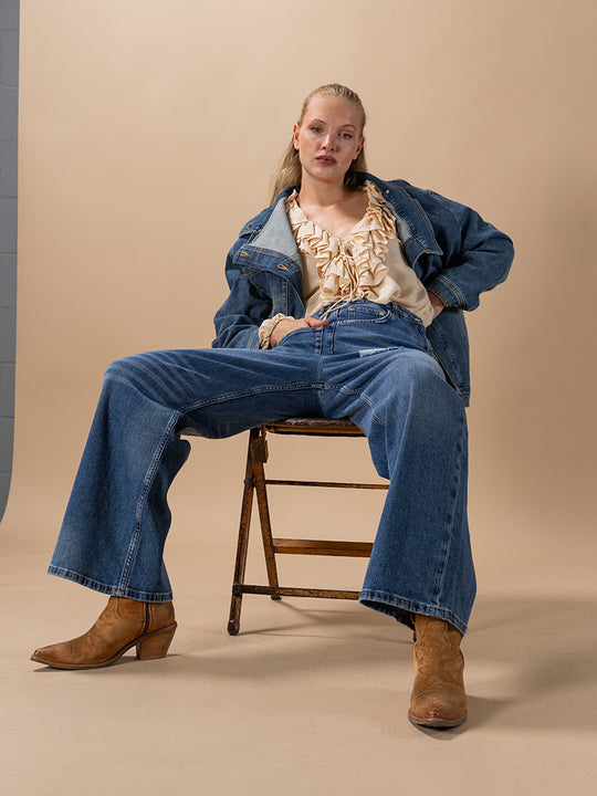 Bluse «Esmeralda» von GITTA BANKO