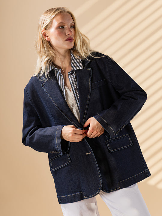 Jeansblazer «Oversize» von PLEASE