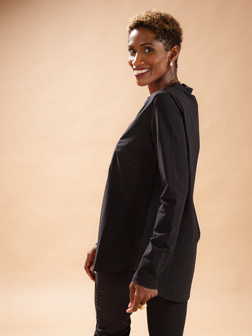 Shirt «mit V-Neck» von ZEITLOS