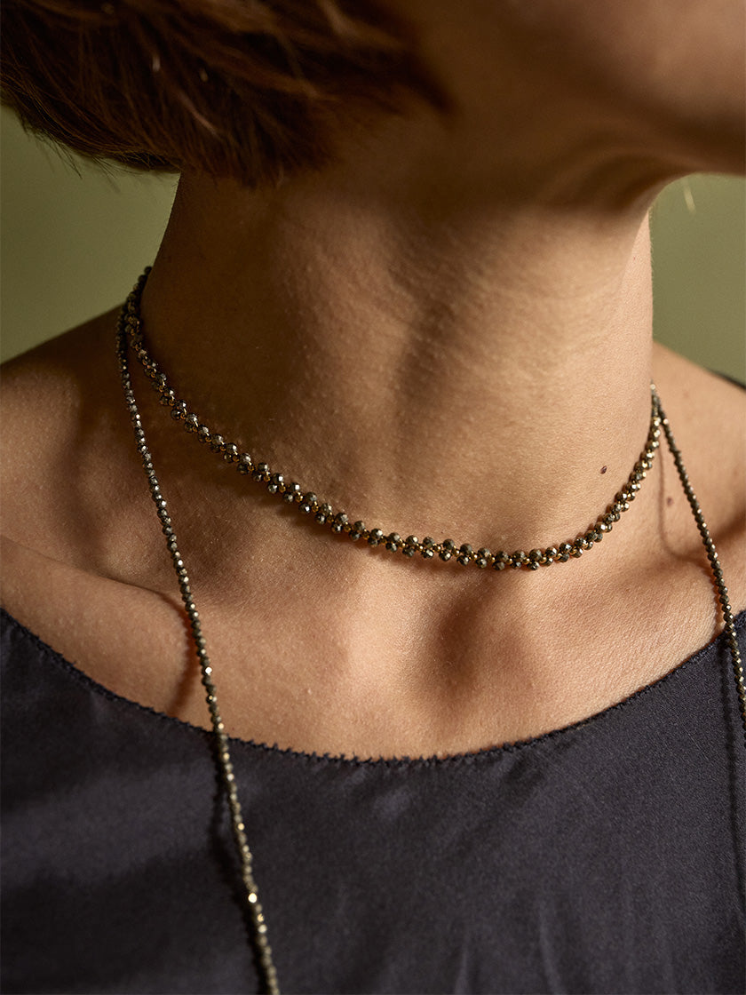 Halskette «Collier Anthrazit» von CORAZON
