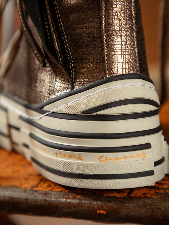 High Sneaker «Trust» von REBECCA WHITE