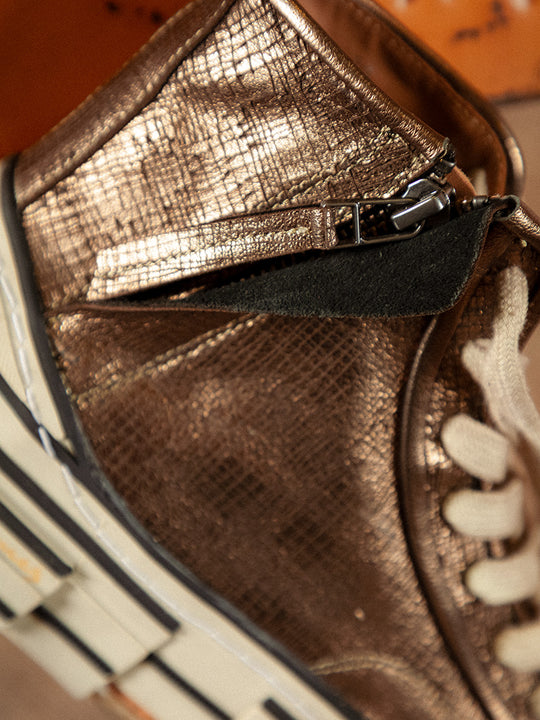 High Sneaker «Trust» von REBECCA WHITE