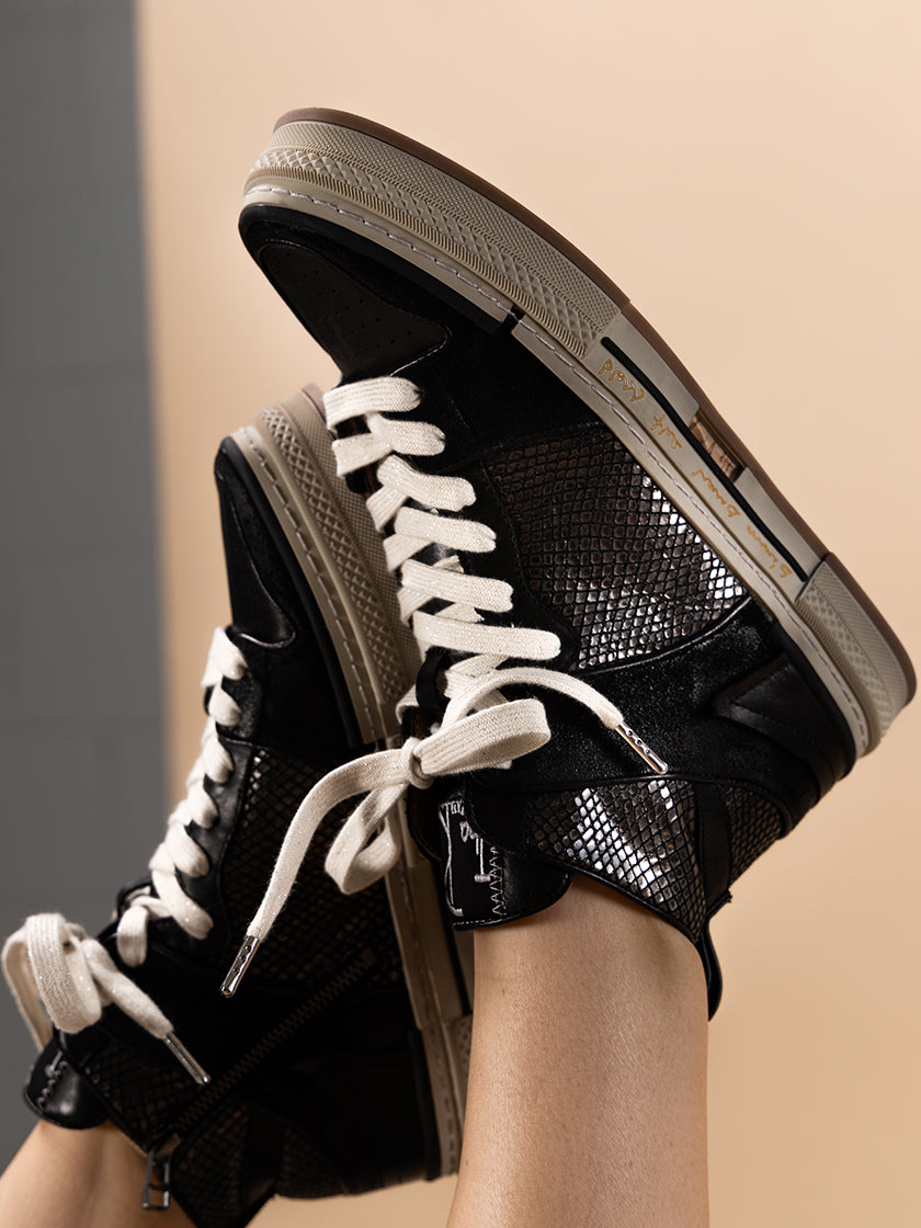 High Sneaker «Previous» von REBECCA WHITE