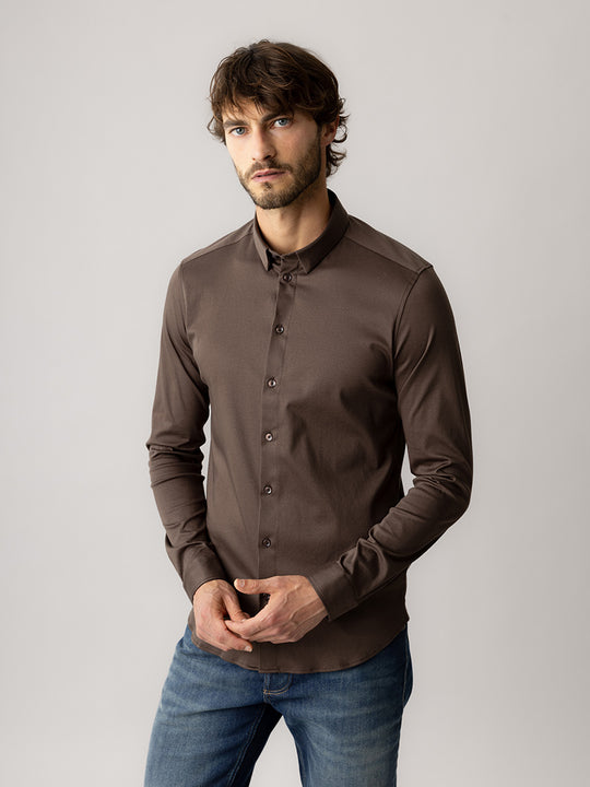 Hemd «Marco Jersey» von MOS MOSH