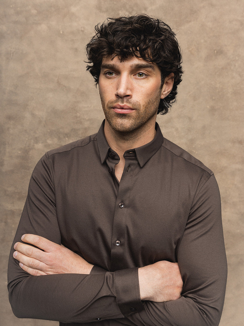 Hemd «Marco Jersey» von MOS MOSH