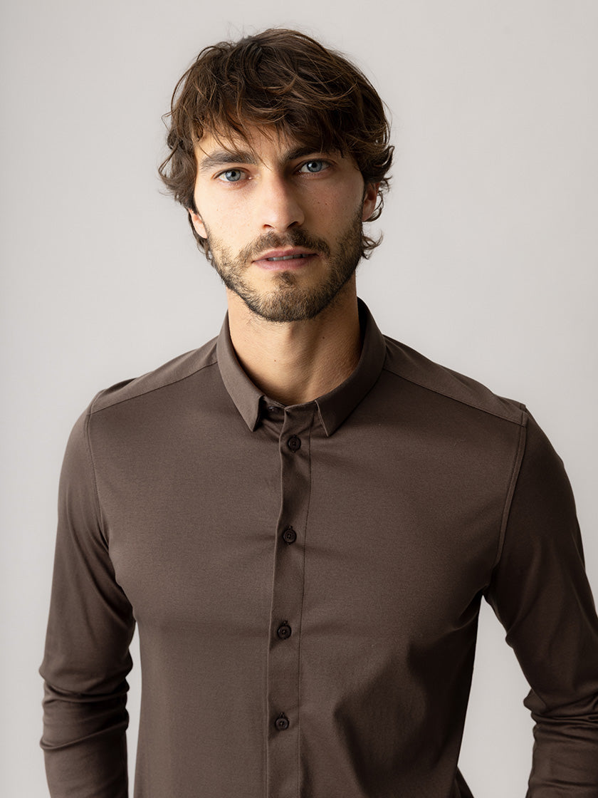 Hemd «Marco Jersey» von MOS MOSH