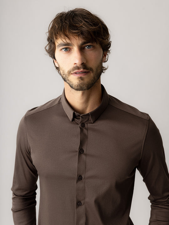 Hemd «Marco Jersey» von MOS MOSH