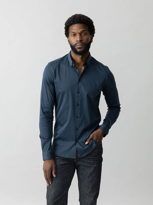 Hemd «Marco Jersey» von MOS MOSH