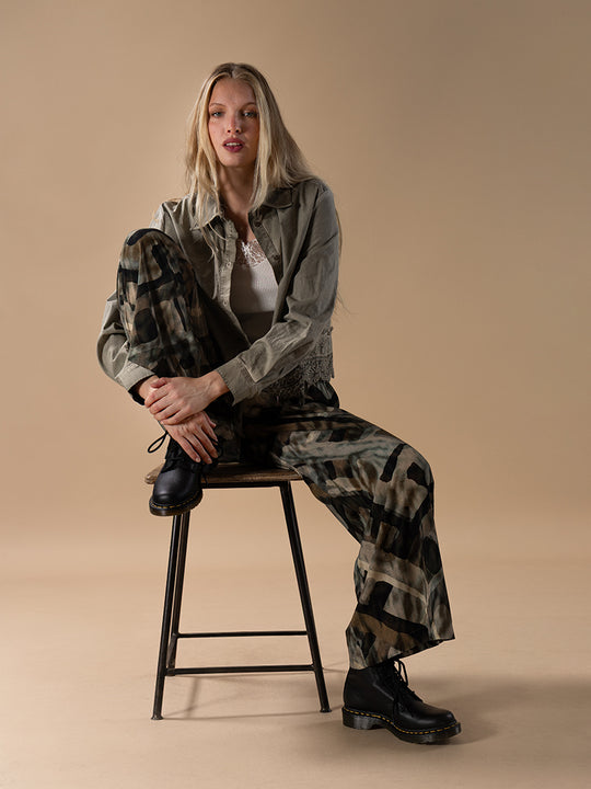 Bluse «Embroidery» von PLEASE