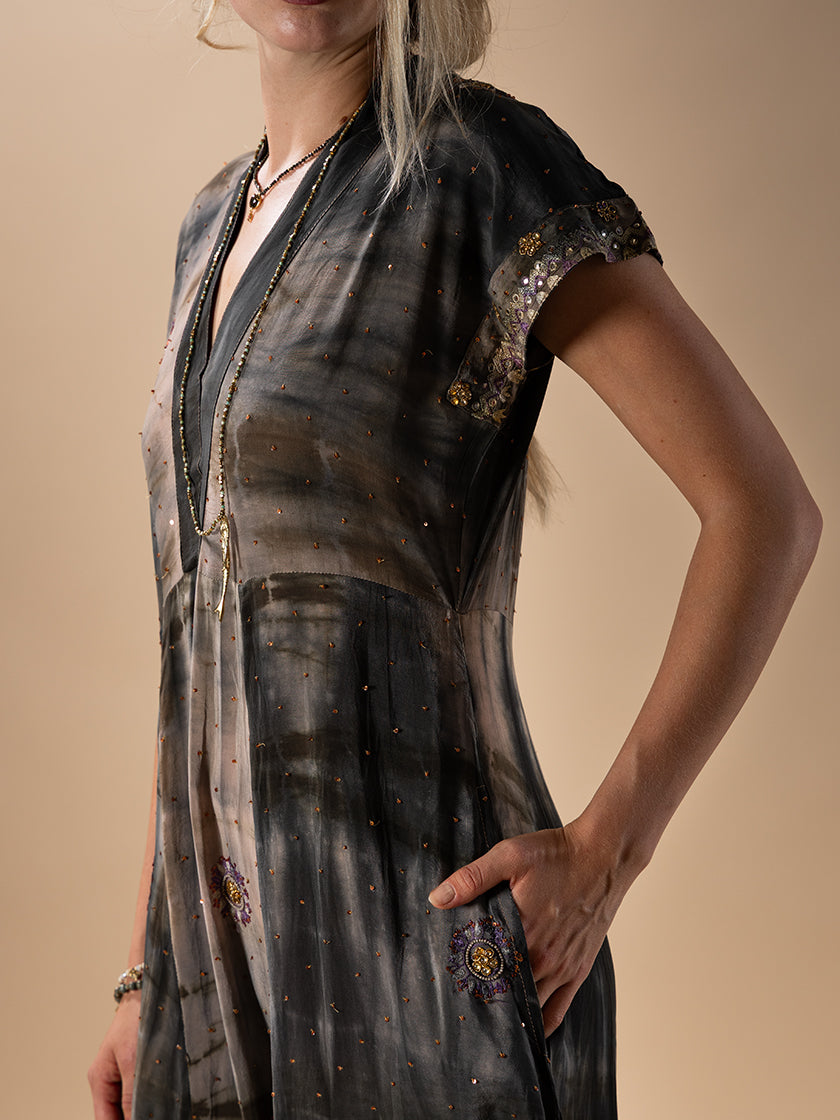 Seidenkleid «Cashual» von COFUR