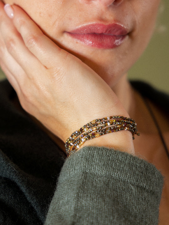 Armband «Amelie Pyrit» von CORAZON