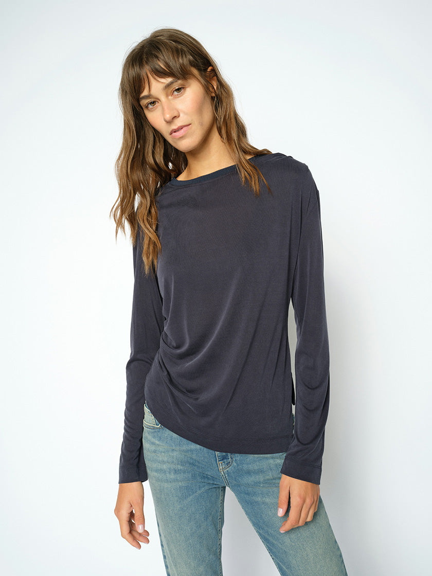 Shirt «Ami Draped» von MOS MOSH