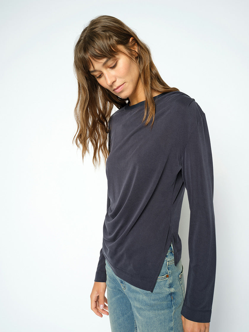 Shirt «Ami Draped» von MOS MOSH