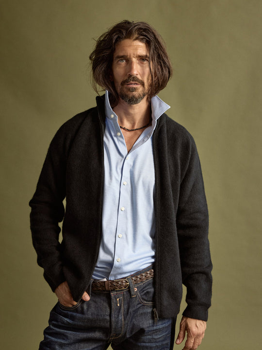 Strickjacke «Lana Cotta» von DANIELE FIESOLI