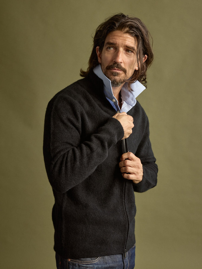 Strickjacke «Lana Cotta» von DANIELE FIESOLI