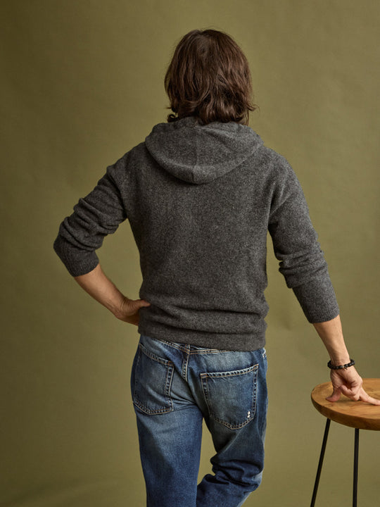 Strick-Hoodie «Lana Cotta» von DANIELE FIESOLI