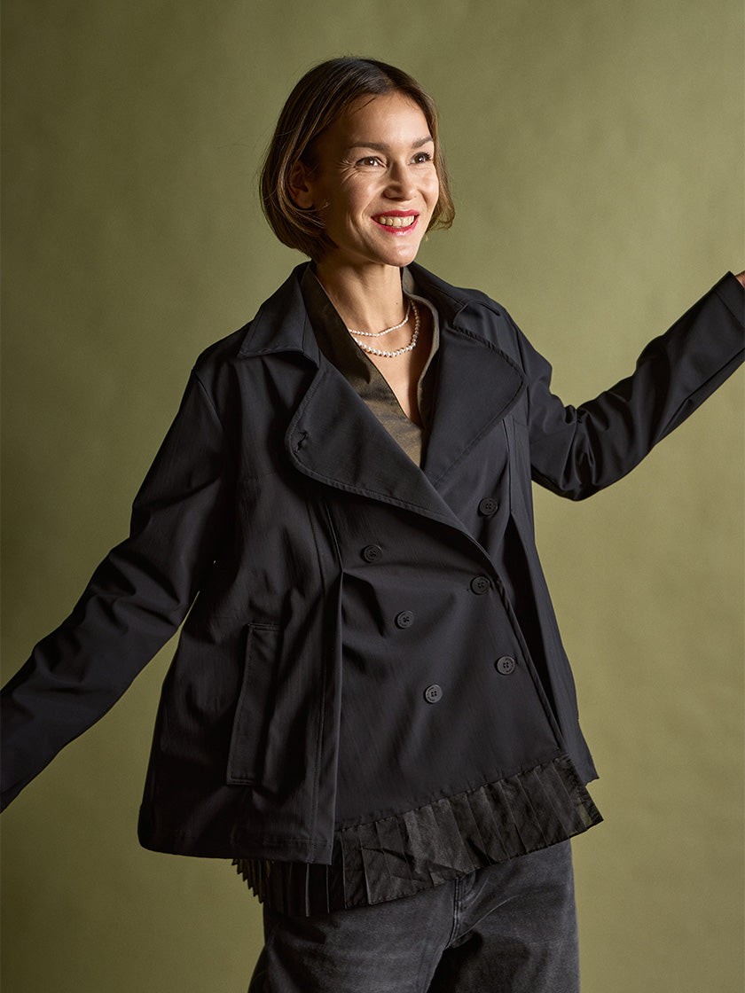 Jacke «Plissee» von ZEITLOS