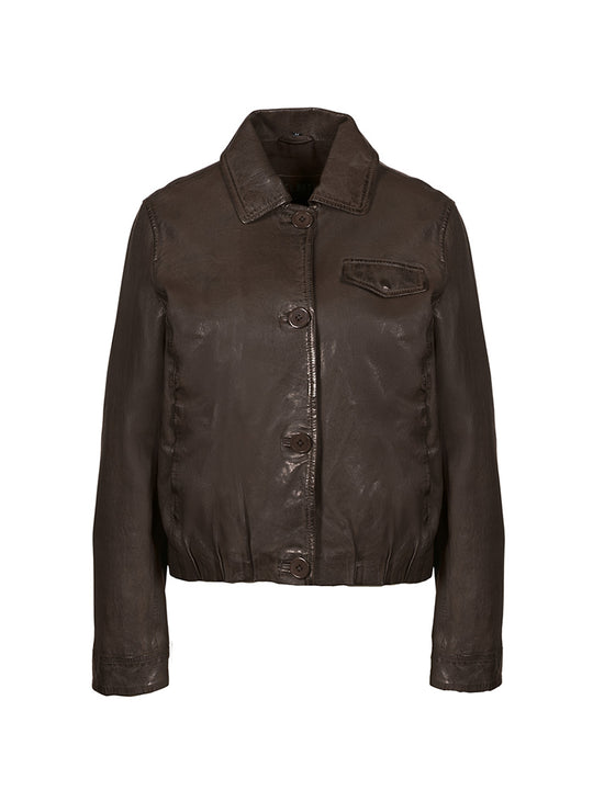"Lyona" Leather Jacket by FREAKY NATION