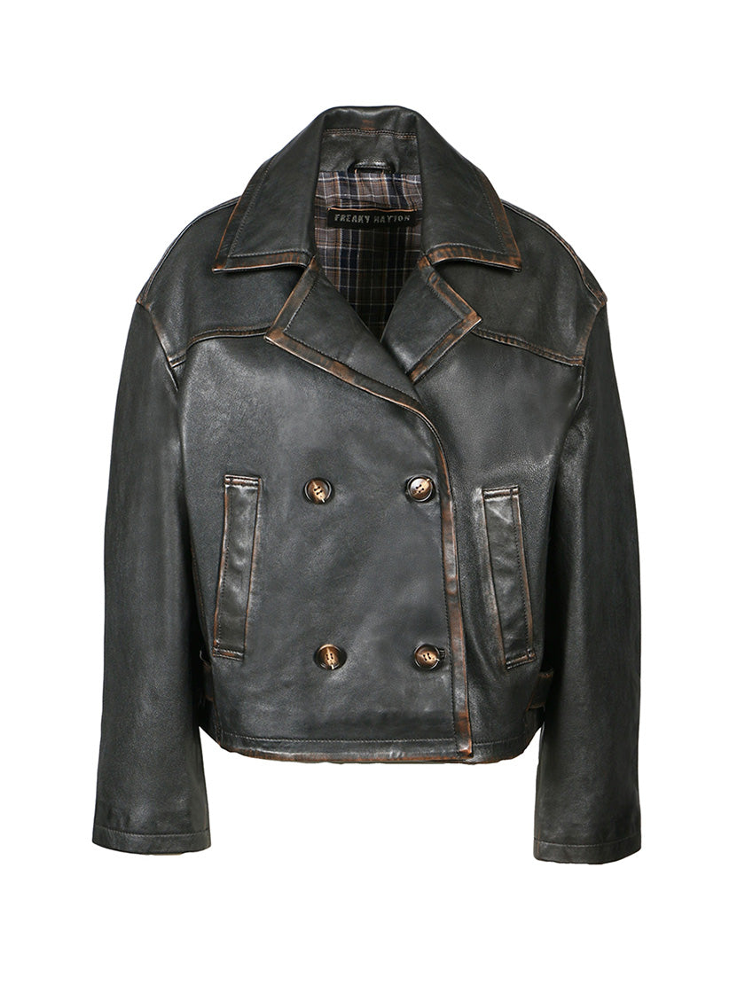 Lederjacke «Abbie» von FREAKY NATION