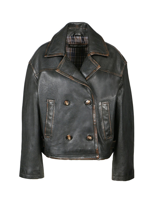 Lederjacke «Abbie» von FREAKY NATION