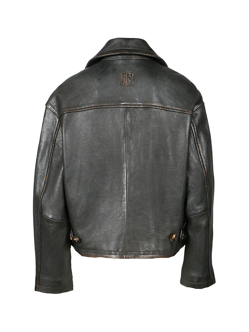Lederjacke «Abbie» von FREAKY NATION