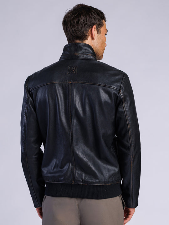 Lederjacke «Silvano» von FREAKY NATION