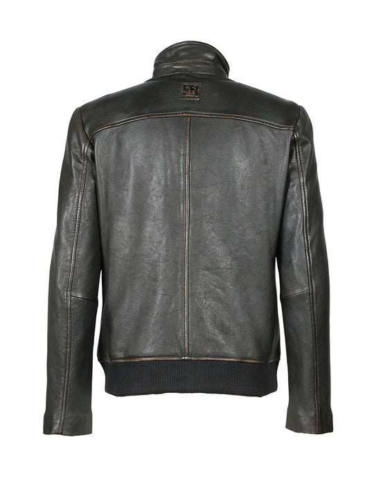 Lederjacke «Silvano» von FREAKY NATION