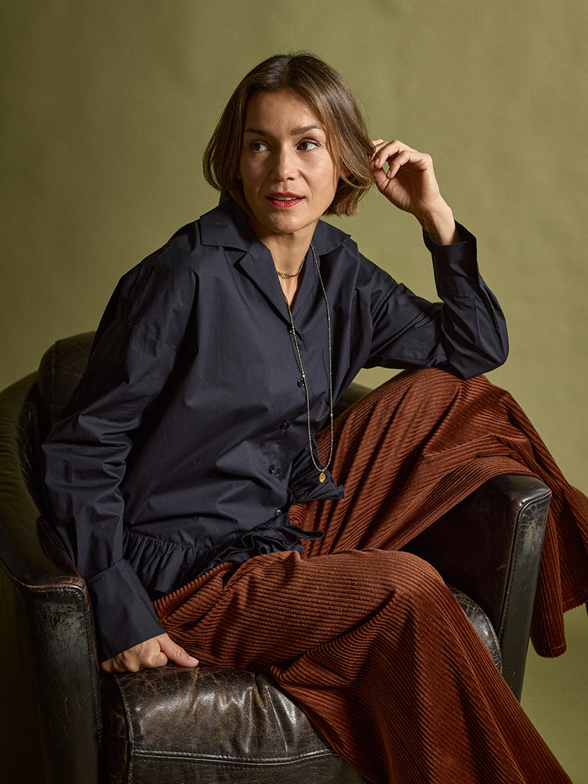 Blusenhemd «Ruffle» von SUSANNE BOMMER