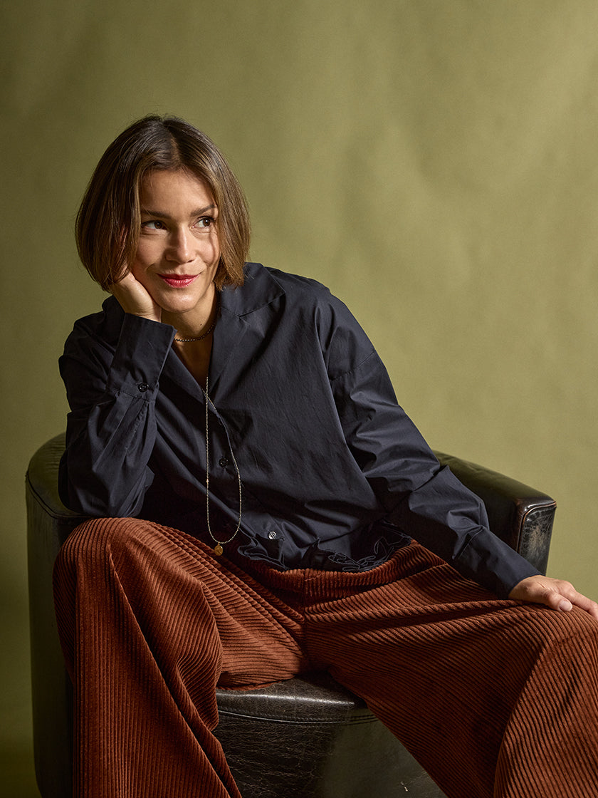 Blusenhemd «Ruffle» von SUSANNE BOMMER