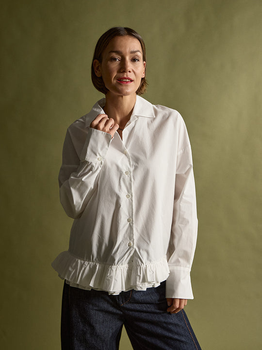 Blusenhemd «Ruffle» von SUSANNE BOMMER