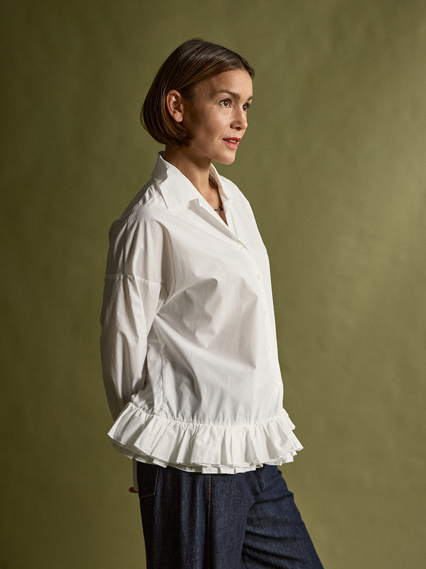 Blusenhemd «Ruffle» von SUSANNE BOMMER