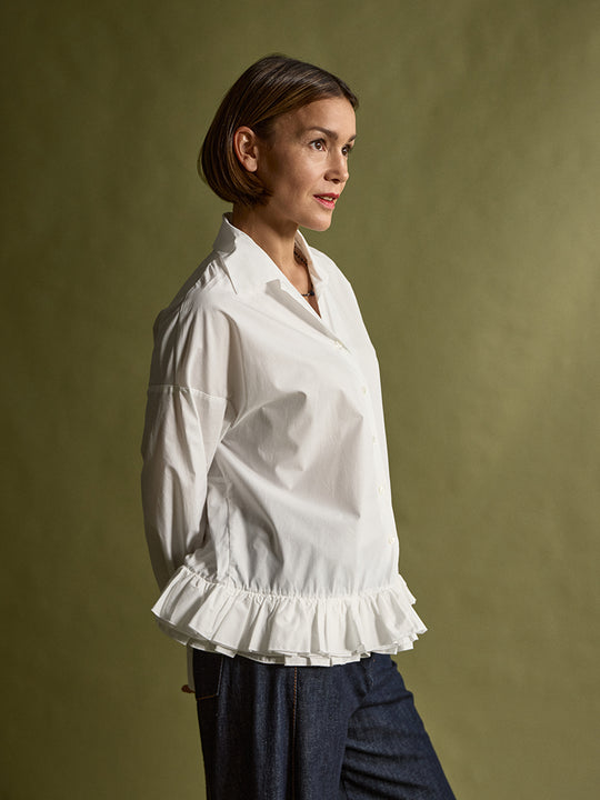 Blusenhemd «Ruffle» von SUSANNE BOMMER