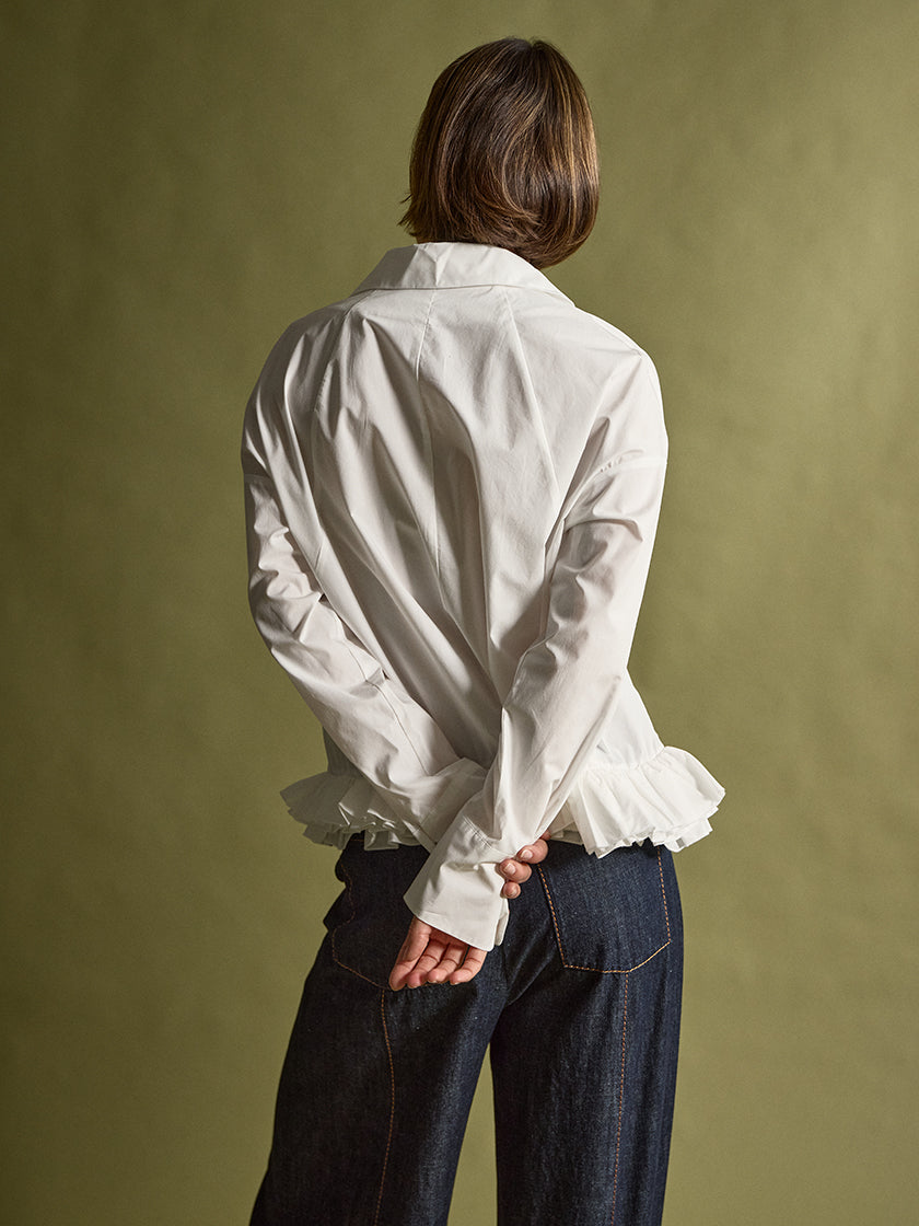 Blusenhemd «Ruffle» von SUSANNE BOMMER