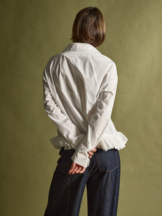Blusenhemd «Ruffle» von SUSANNE BOMMER