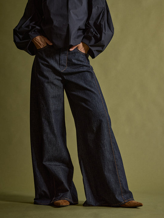 Jeans «high waist» von SUSANNE BOMMER