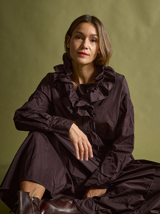 Bluse «Rüsche» von SUSANNE BOMMER