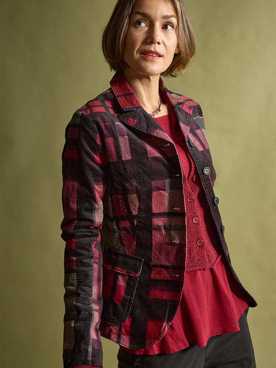 Blazer «à carreaux» de RUNDHOLZ BLACK LABEL