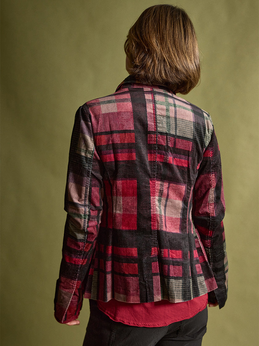 Blazer «à carreaux» de RUNDHOLZ BLACK LABEL