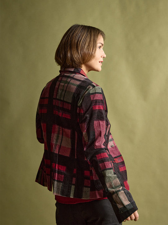 Blazer «à carreaux» de RUNDHOLZ BLACK LABEL